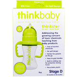 Thinkbaby - Thinkster straw bottle 9 Oz Verde