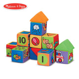 Melissa & Doug Juego de bloques blandos para niños