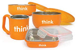 Thinkbaby - Set de 7 piezas en acero hora comer.