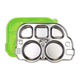 Innobaby - Plato Din Din Acero Inoxidable con tapa.
