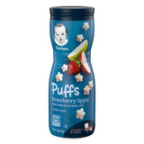 Gerber - Puffs manzana y fresa