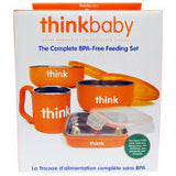 Thinkbaby - Set de 7 piezas en acero hora comer.