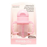 Thinkbaby - Thinkster straw bottle 9 Oz rosa.