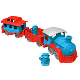 Green Toys - Tren, azul y rojo