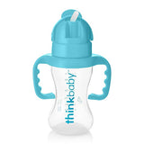 Thinkbaby - Thinkster straw bottle 9 Oz azul.