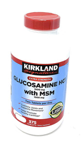 Kirkland - Glucosamina extra fuerte HCI 1500 mg con MSM 1500 mg