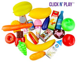 Precious toys - Carrito de compra con comestibles para niños