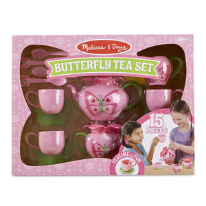 Melissa & Doug - Butterfly tea set