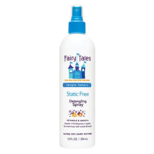 Spray desenredante static free  de fairy tales - Azul 12 Oz.