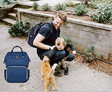 Ticent - Morral pañalera land Blue navy