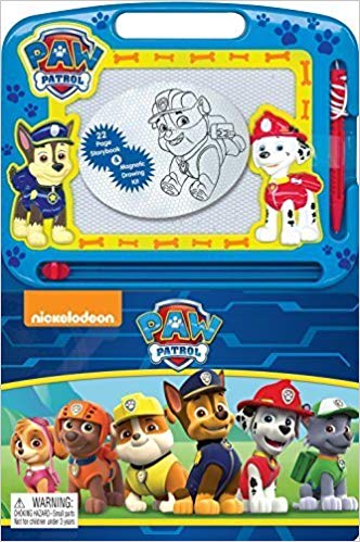 Nickelodeon - Paw patrol libro de historias y tablero magnetico