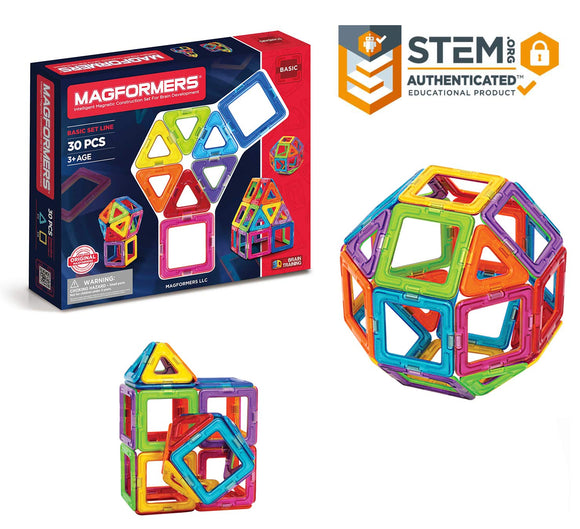 Magformers - Bloques magneticos  30 piezas