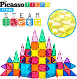 Picasso tiles - Bloques mini magneticos x 60 piezas